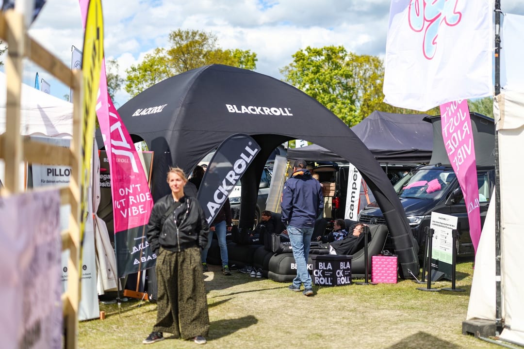 In diesem Jahr hatten wir einige neue Partner mit an Bord, unter anderem @blackroll .
